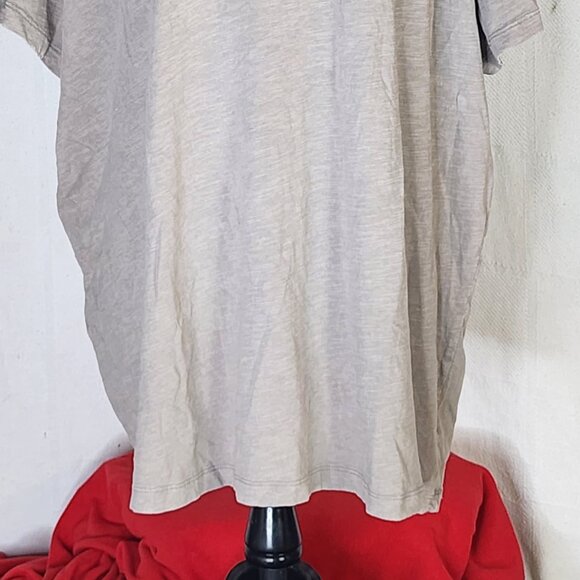 Universal Thread Goods Co. Galvanized Gray Cotton Fitted V Neck SS T-Shirt Sz 3X - Picture 3 of 16